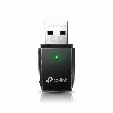 Tarjeta De Red Tp-link Archer T2u Us Ac600, Mini Wireless Usb, Conexiones De Banda Dual 5ghz 433mbps, 2.4ghz 200mbps